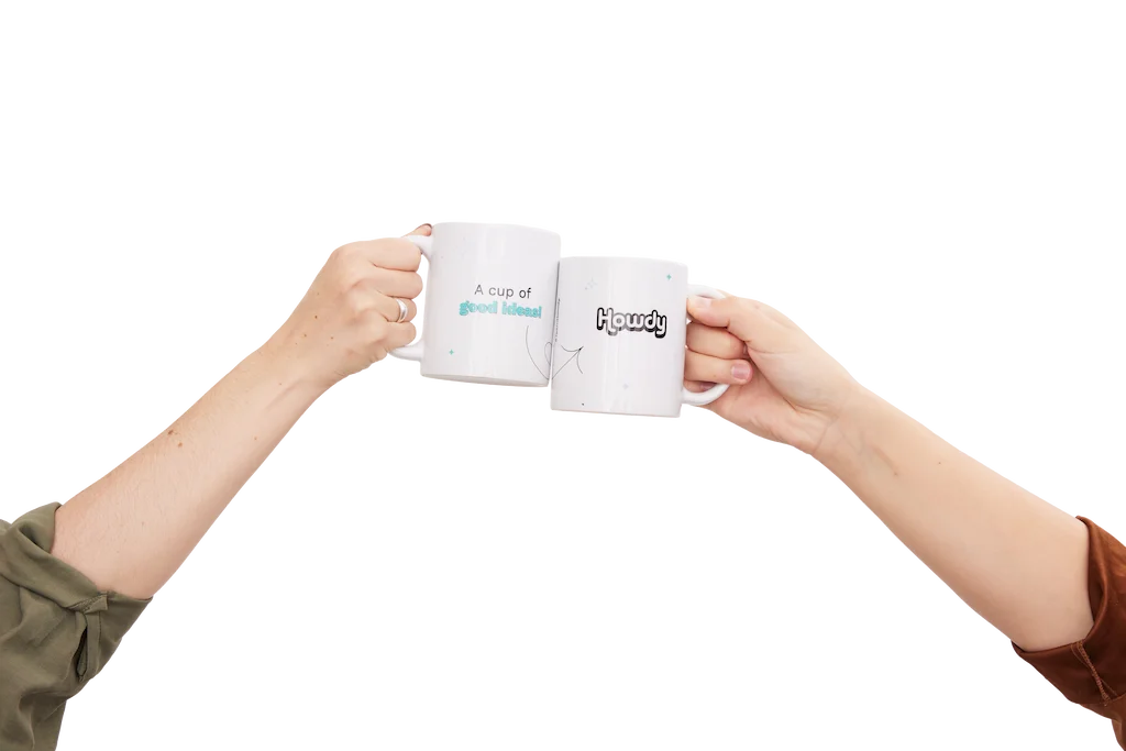Howdy coffee mugs